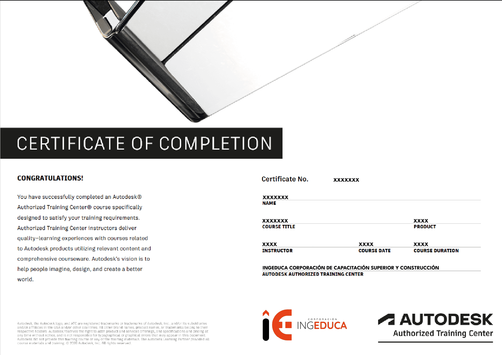 Certificación disponible según programa aplicable